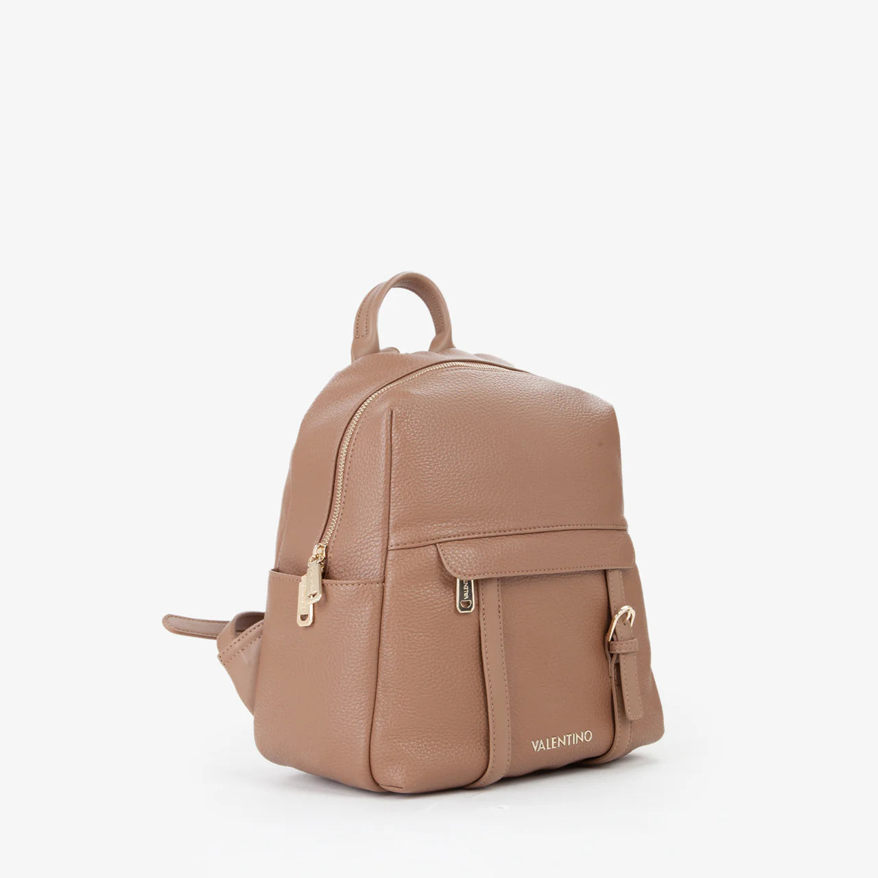 Valentino zaino in ecopelle con tasca frontale Marrone TU | Giò Fashion
