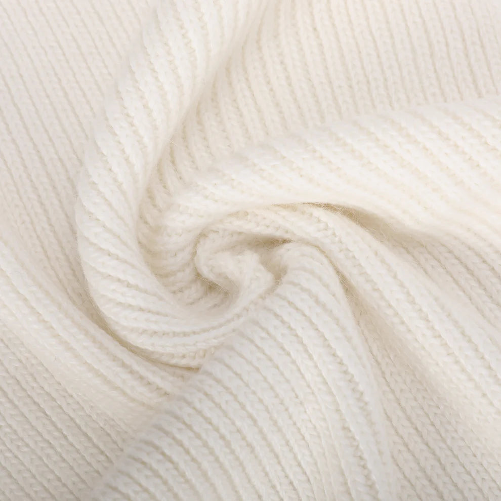 Sciarpa donna Mimi Mua in maglia con dettaglio elegante