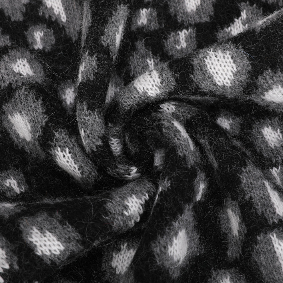 Sciarpa donna Mimi Mua con fantasia maculata