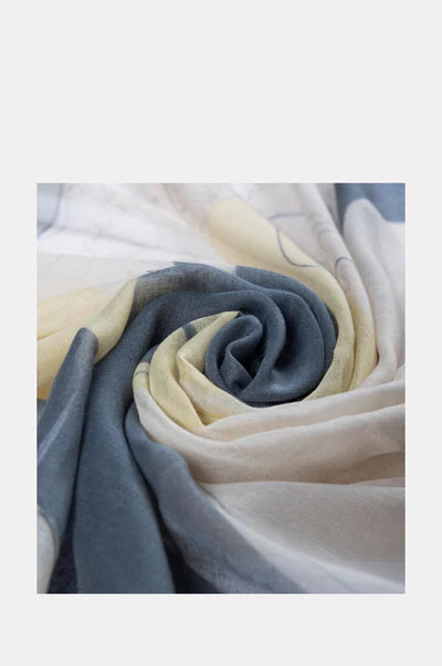 Anekke Sciarpa Ole in poliestere con stampa artistica