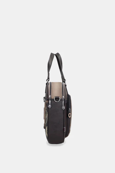 Anekke borsa porta computer con tracolla e tasca frontale