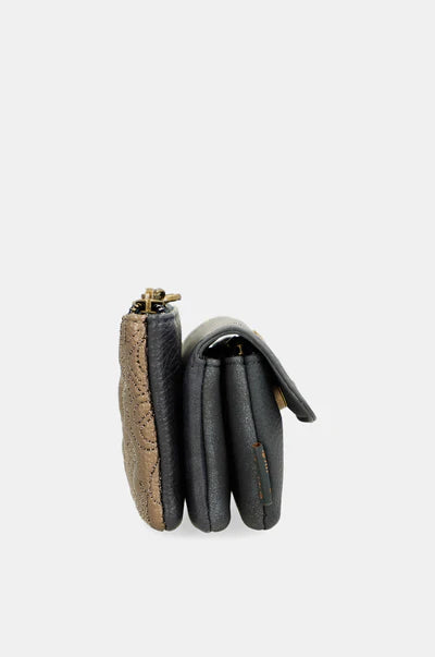 Portafoglio Anekke Contemporary compatto con chiusura patta