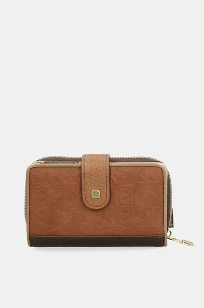 Portafoglio donna Anekke medio con zip organizer carte e monete VERDE TU | Giò Fashion