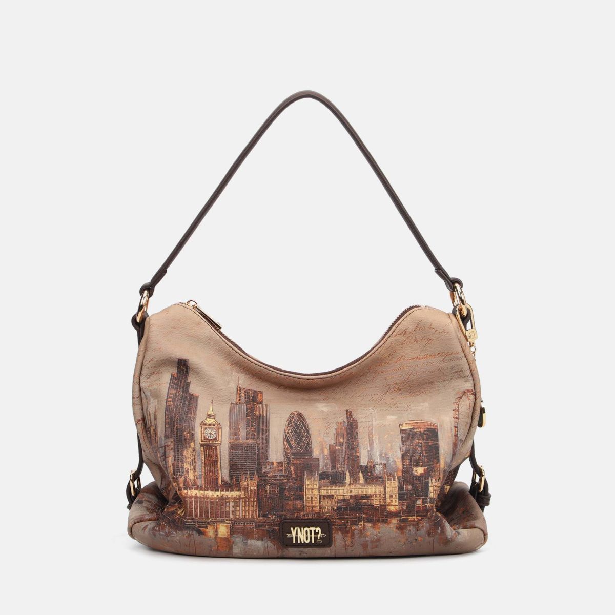 Borsa a Sacca Piccola City Painted