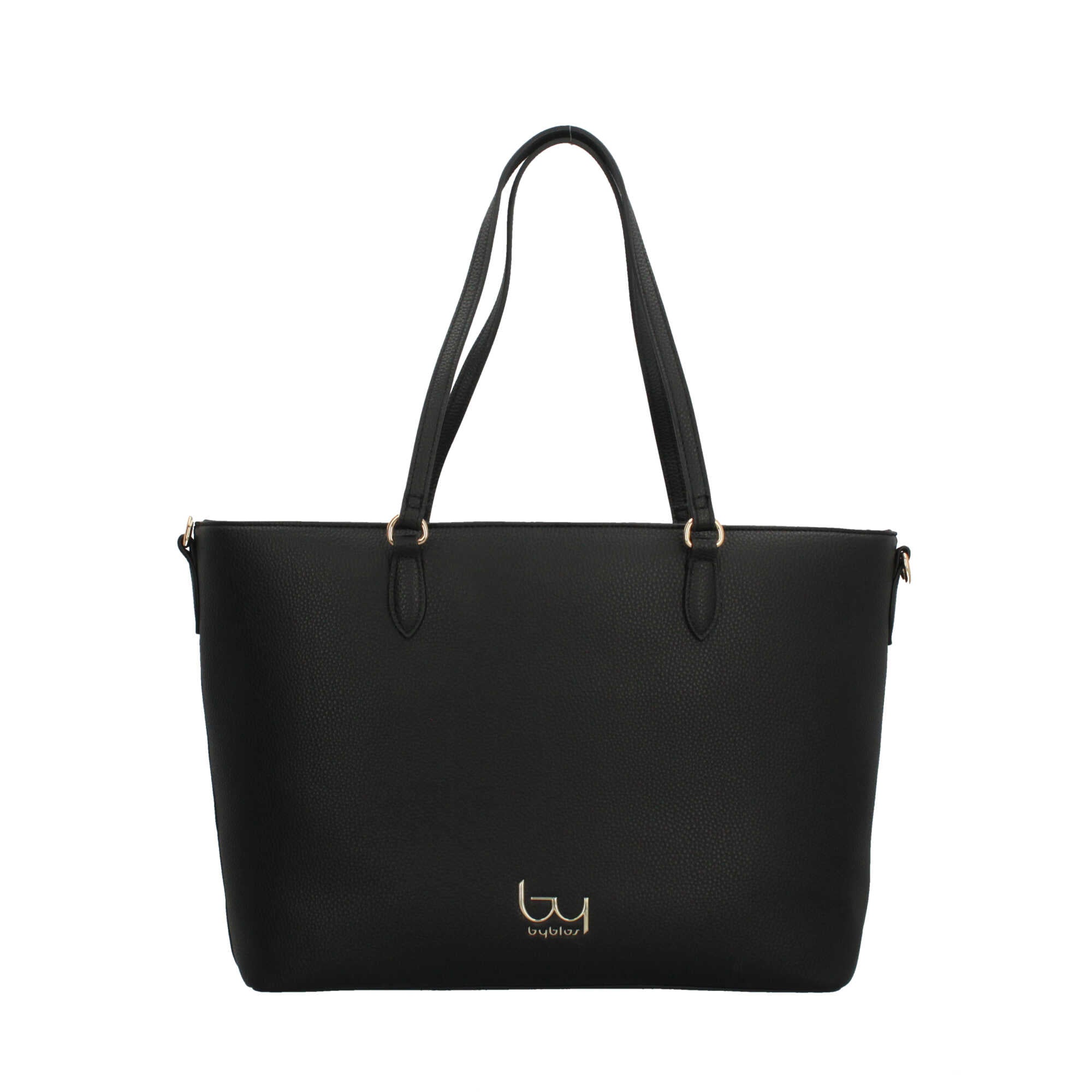 Borsa shopping BY BYBLOS con tracolla removibile NERO TU | Giò Fashion