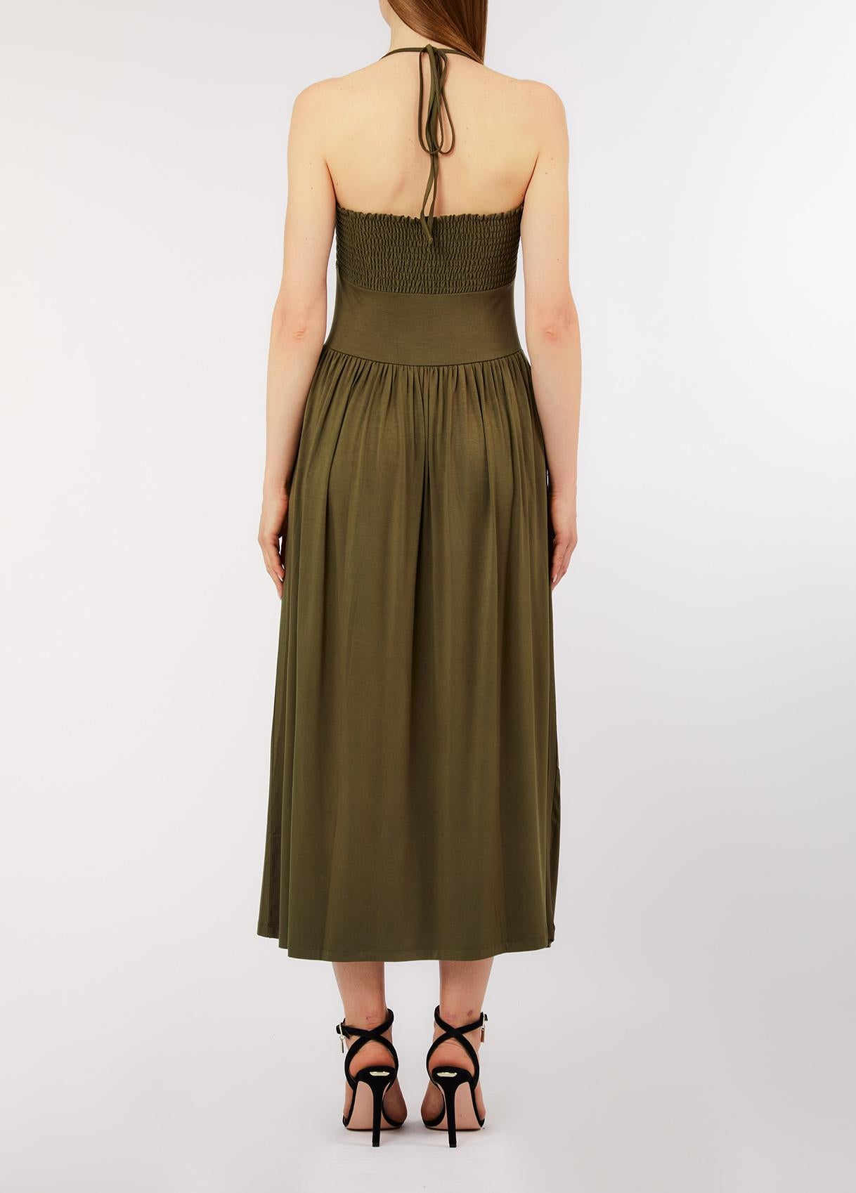 Abito Lungo Liu Jo Donna con Dettagli Gioiello sul Bustier