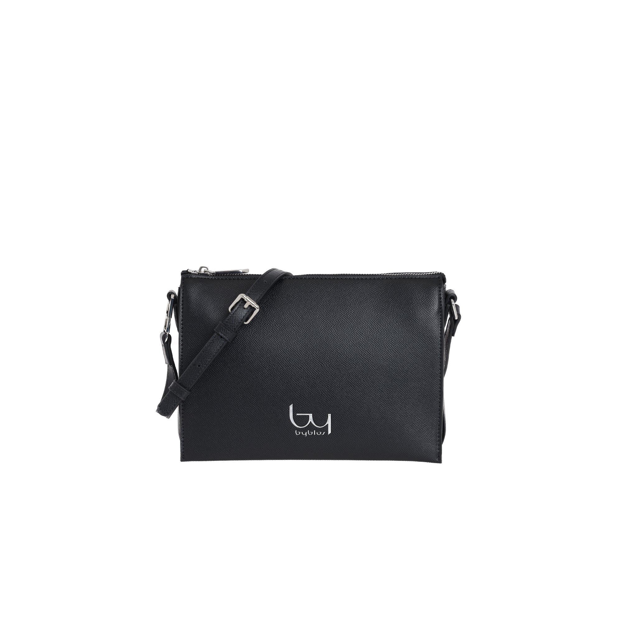 Borsa a tracolla Byblos donna compatta con zip superiore e design minimal Nero TU | Giò Fashion