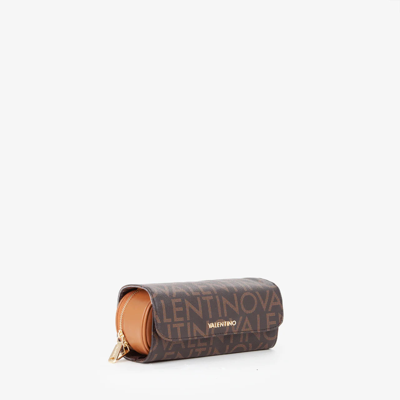 Valentino trousse porta trucchi con scomparti interni Marrone TU | Giò Fashion