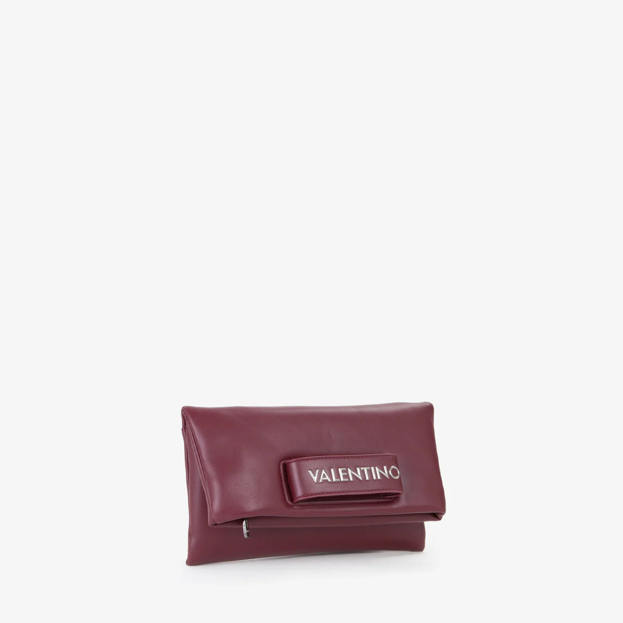 Valentino pochette elegante con logo frontale Viola TU | Giò Fashion