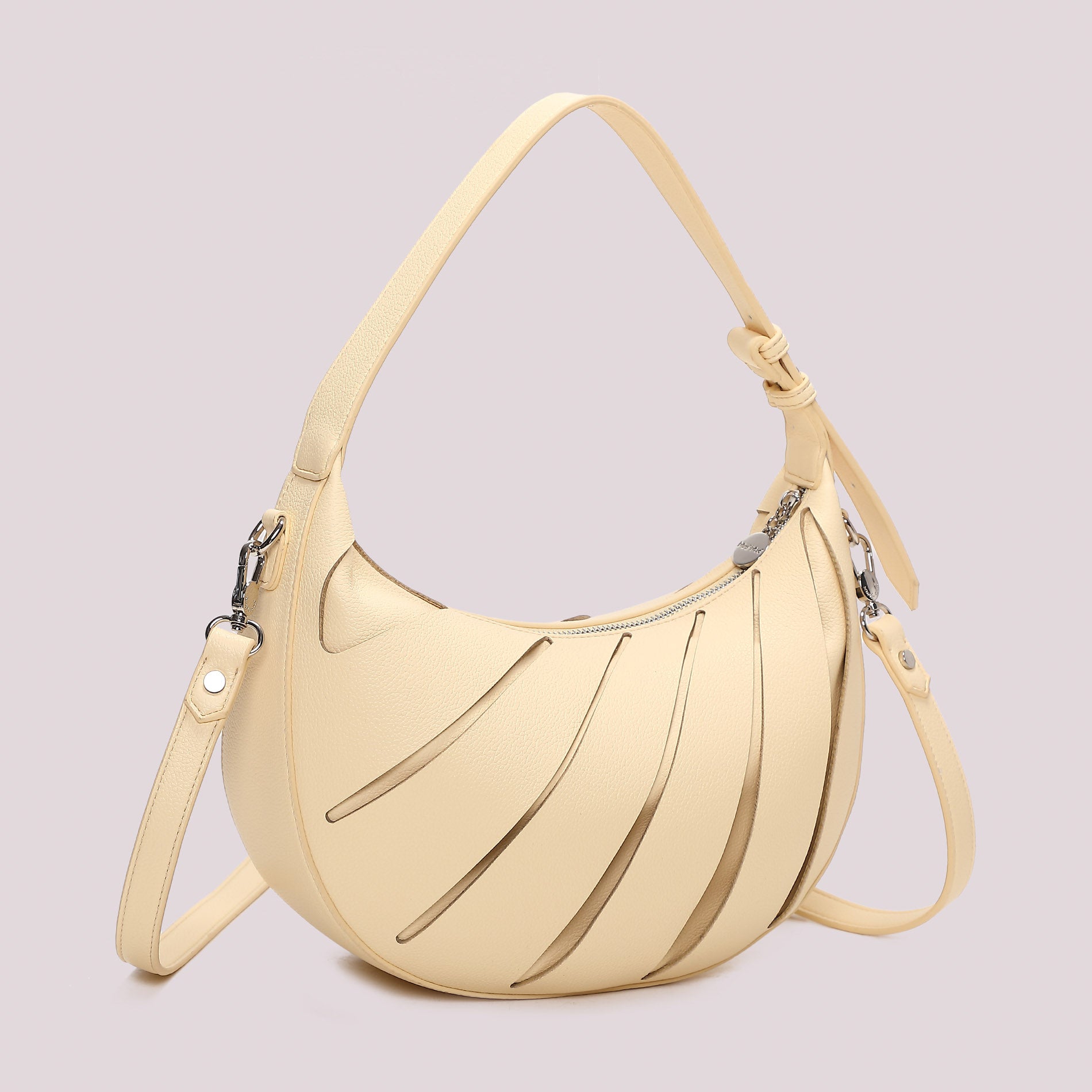 Mimi Mua borsa a spalla chic con design moderno e tracolla regolabile Giallo TU | Giò Fashion