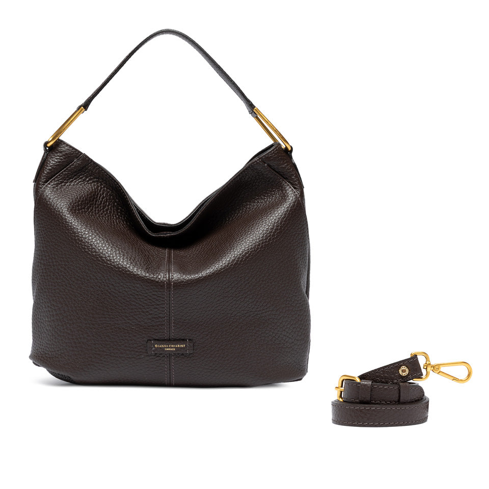 Gianni Chiarini borsa a spalla in pelle martellata