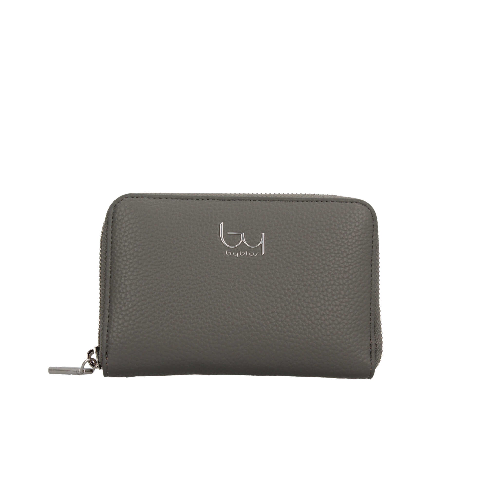 Portafoglio in Ecopelle con Zip By Byblos Grigio TU | Giò Fashion