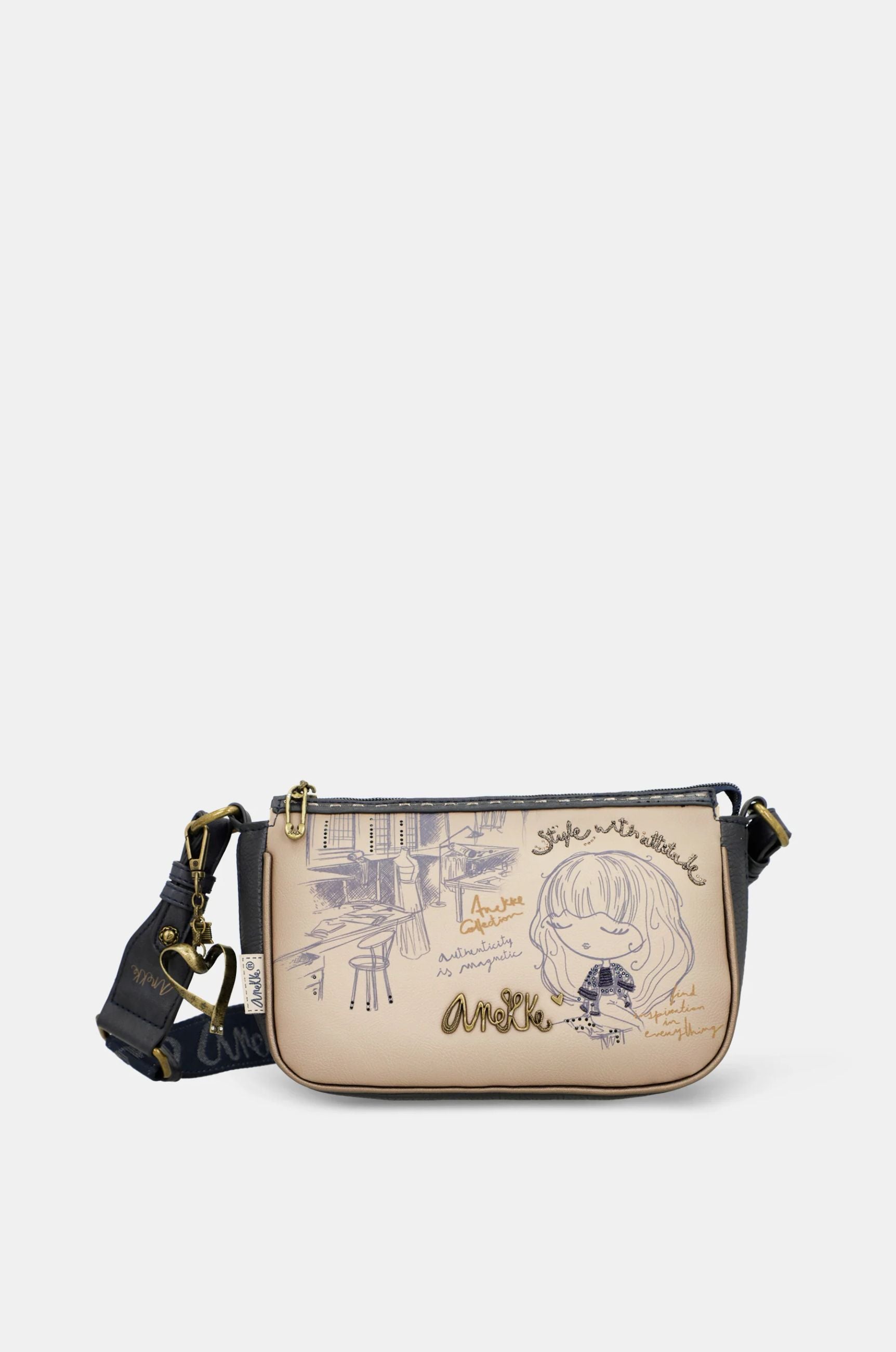 Borsa a tracolla Anekke Contemporary BLU TU | Giò Fashion