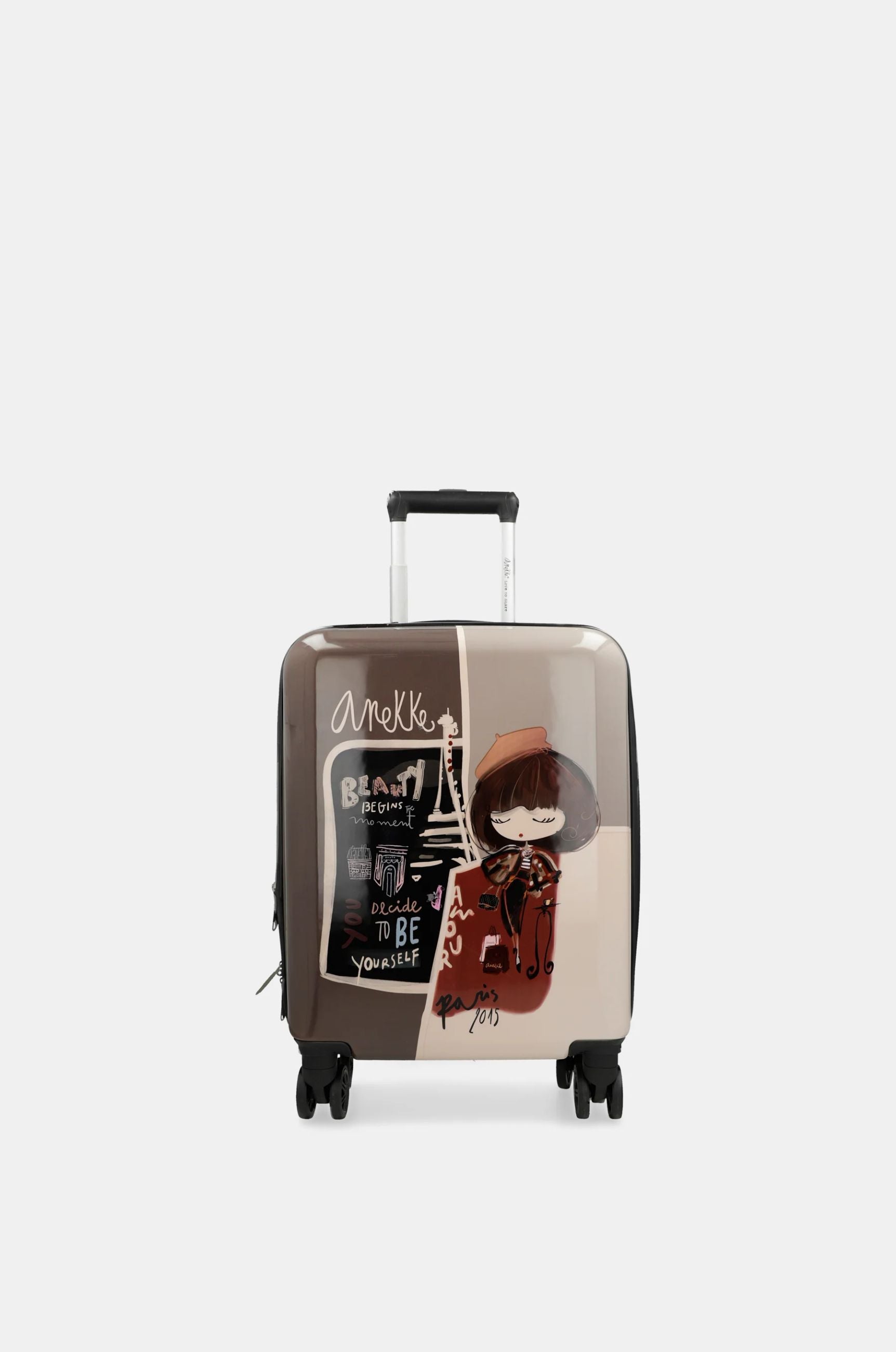 Trolley grande rigido Anekke City Moments Nero TU | Giò Fashion