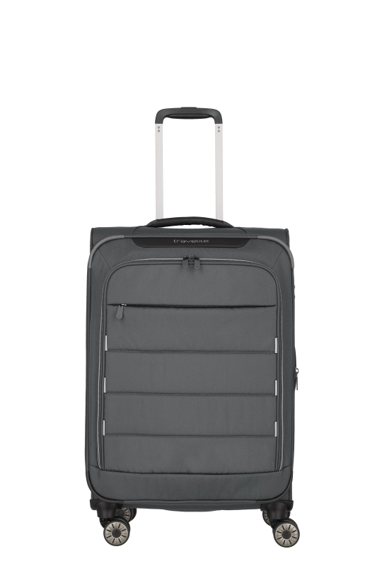 Trolley medio Travelite espandibile con 4 ruote e manico telescopico Grigio TU | Giò Fashion