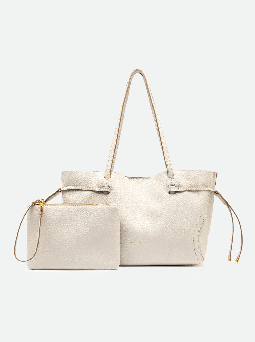 Gianni Chiarini Violette Borsa Shopping Media in Pelle Double