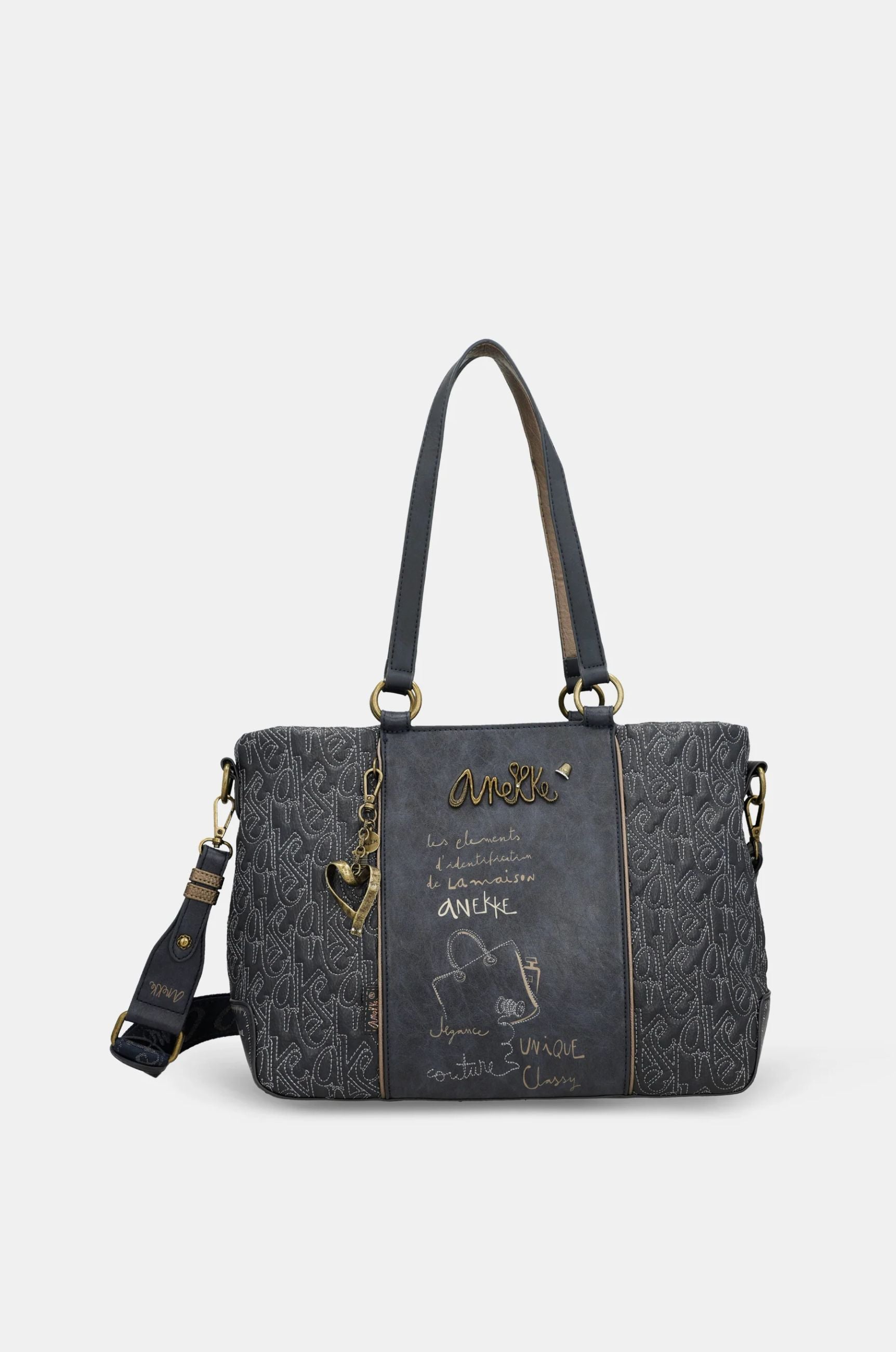 Borsa a spalla Anekke Contemporary con tracolla removibile BLU TU | Giò Fashion