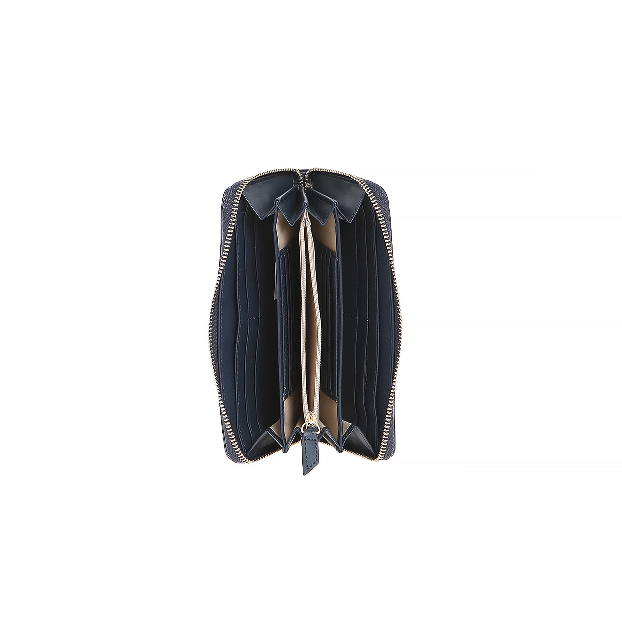 Portafoglio By Byblos grande con chiusura zip BLU TU | Giò Fashion
