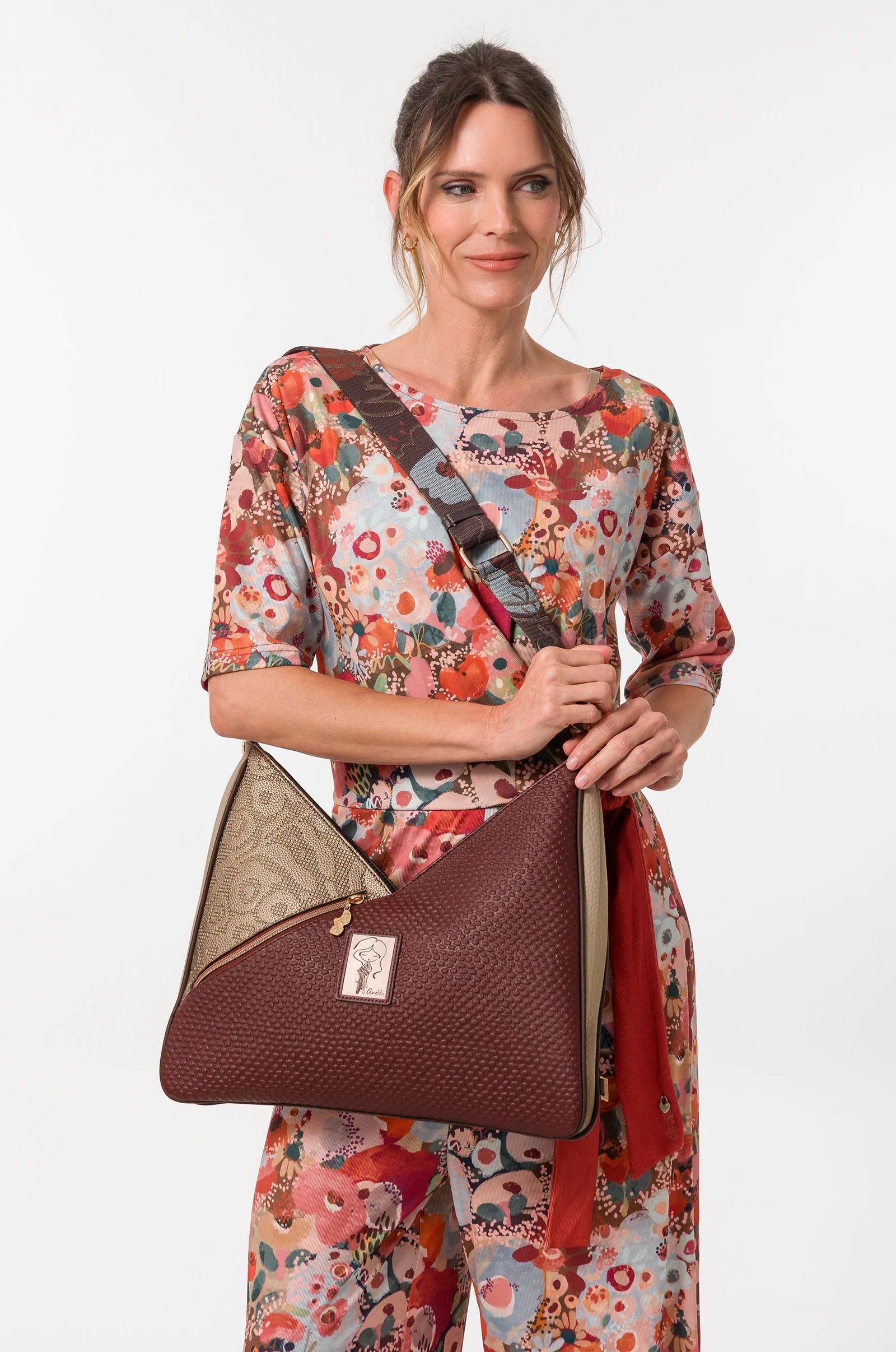 Borsa a Tracolla Grande Donna Anekke