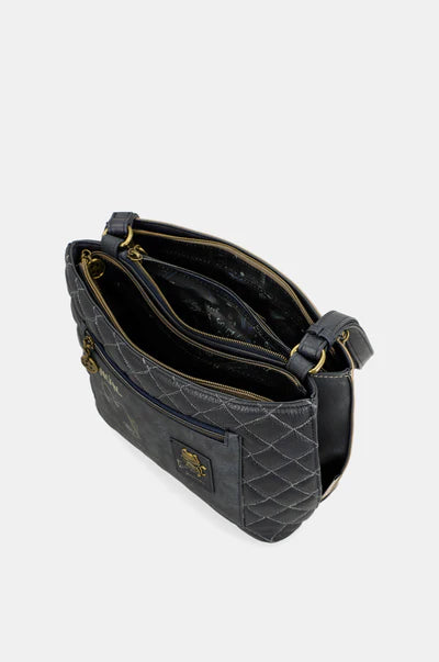 Borsa a spalla Anekke Contemporary con dettagli artistici