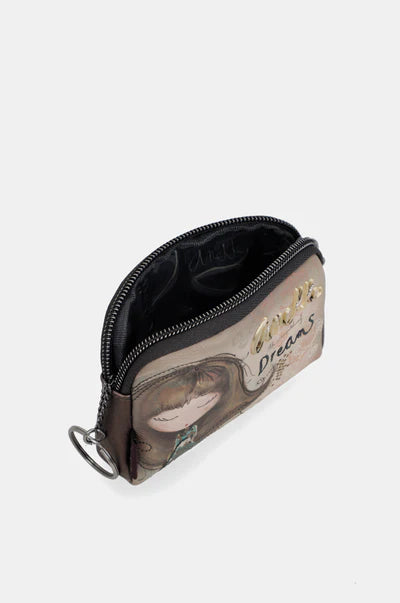 Portafoglio piccolo Anekke The World of Dreams con zip