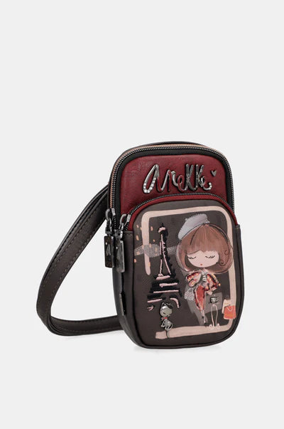 Borsa a tracolla piccola Anekke City Moments con stampa Parigi