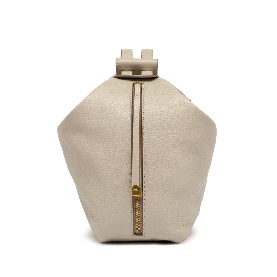 Gianni Chiarini Guia zaino in pelle martellata con doppia zip e tracolle regolabili