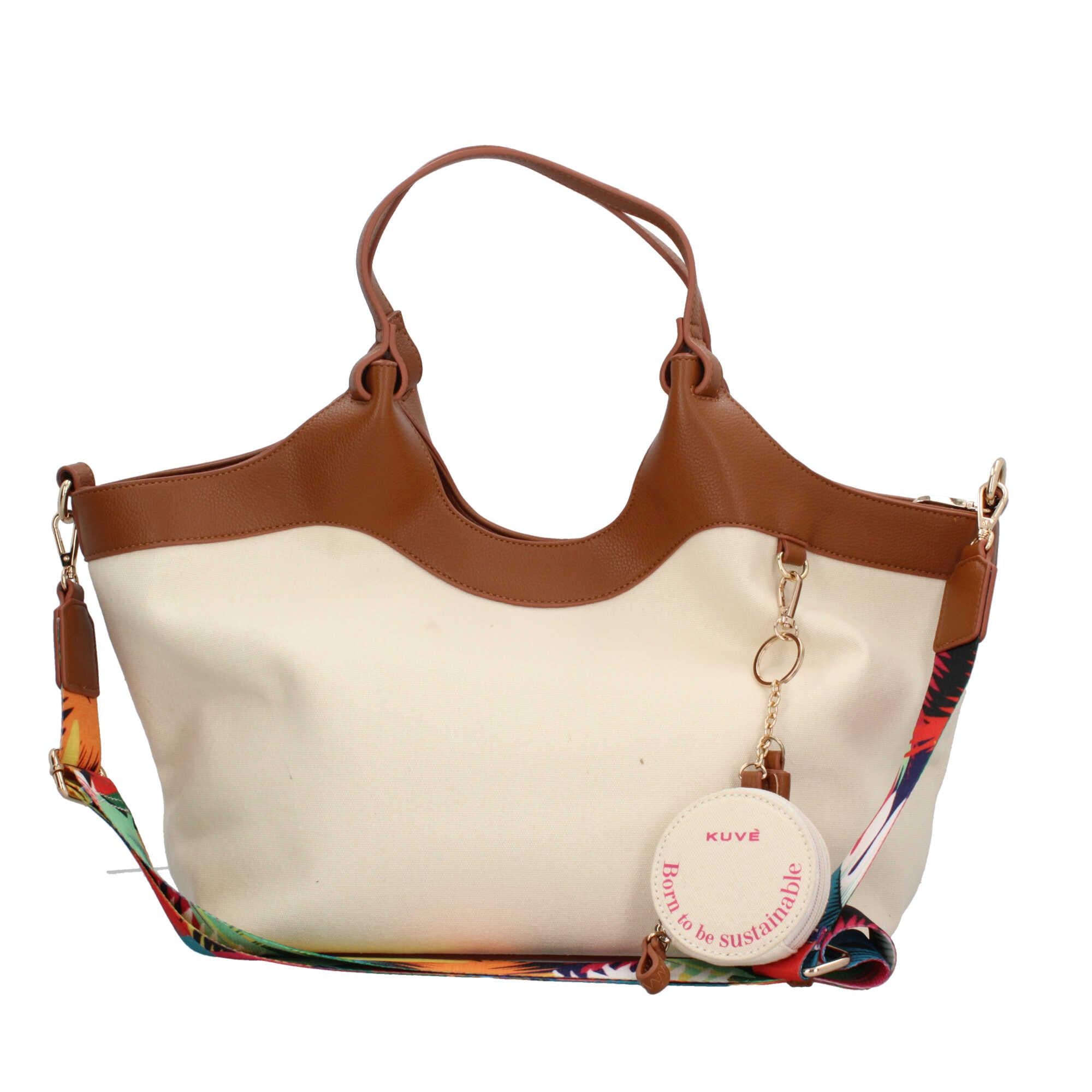 Borsa Kuve con charm removibile