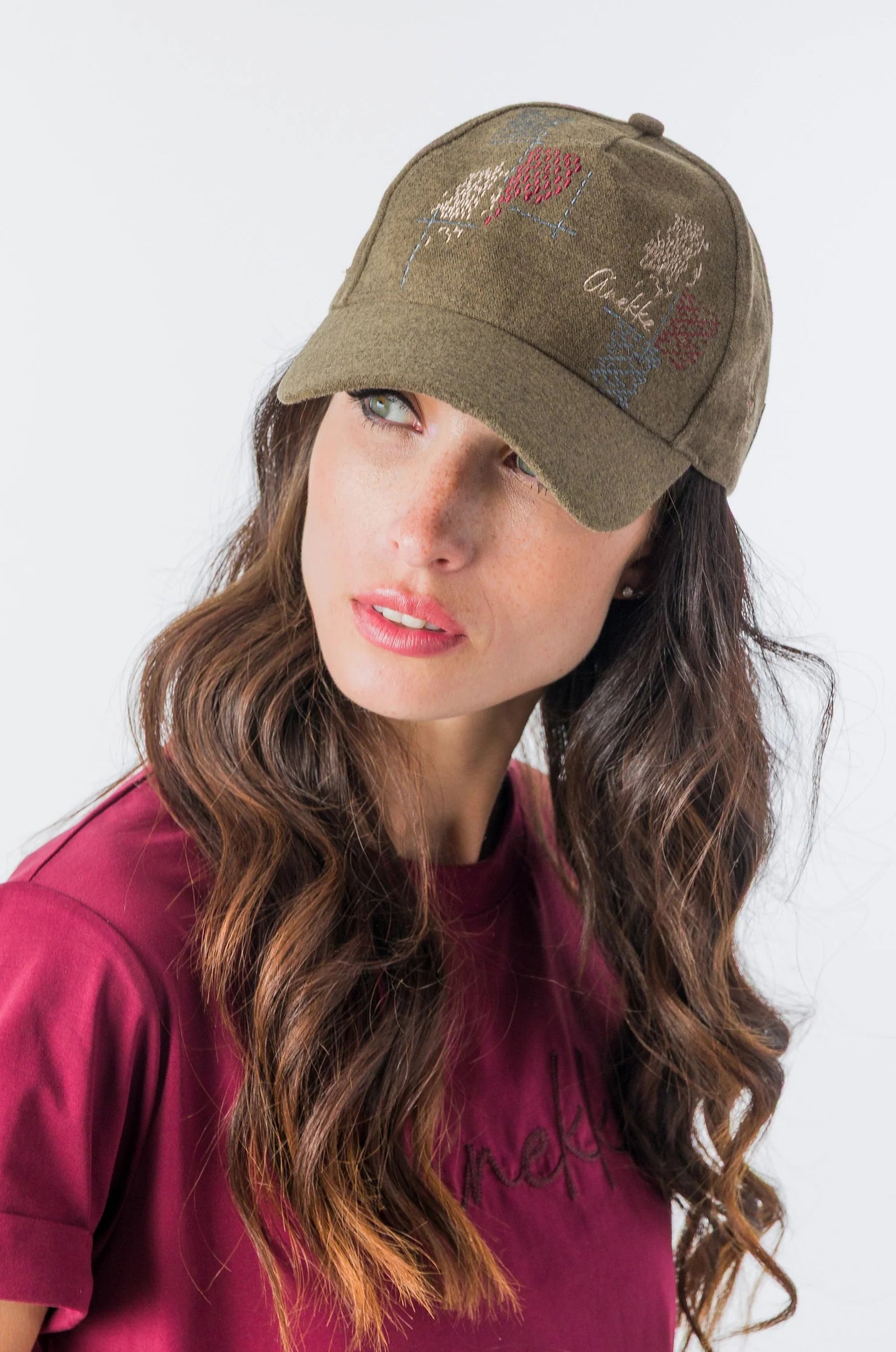 Berretto Donna Anekke con Ricamo Decorativo