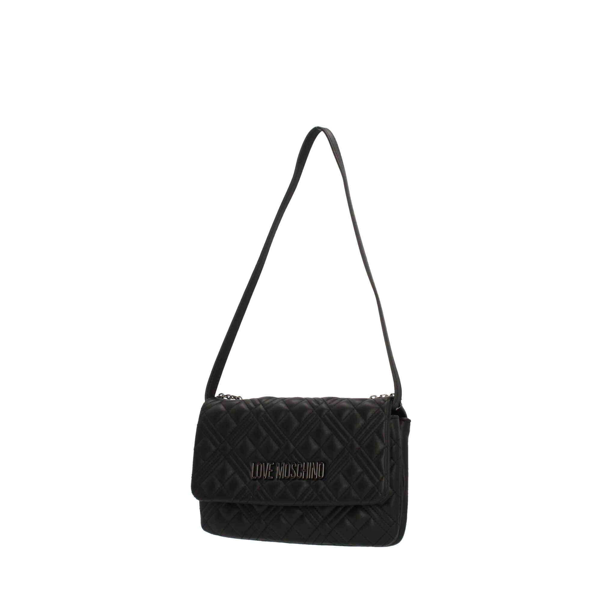 Tracolla Love Moschino logo Quilted
