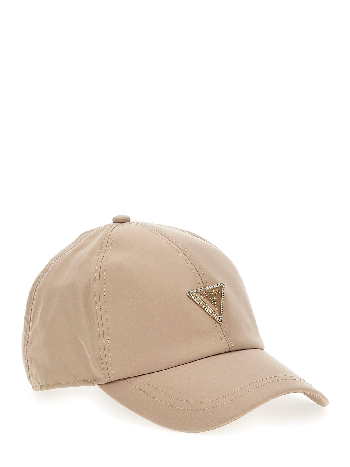 Cappello Guess donna modello baseball con logo frontale TAUPE TU | Giò Fashion