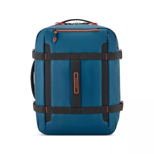 Zaino cabina compatto formato Vueling con apertura a valigia