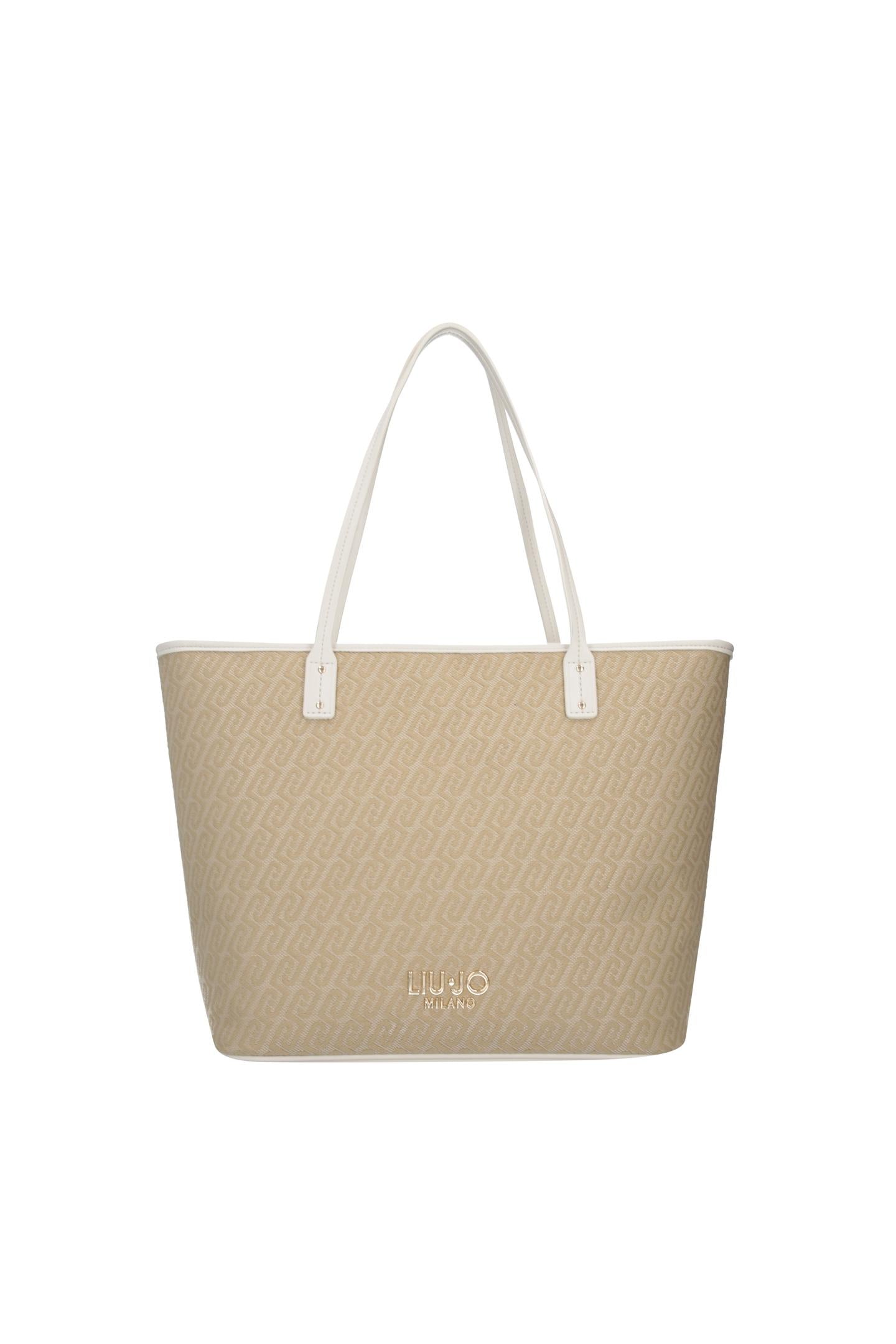 Borsa shopper Liu Jo da donna elegante e spaziosa con doppi manici Beige TU | Giò Fashion