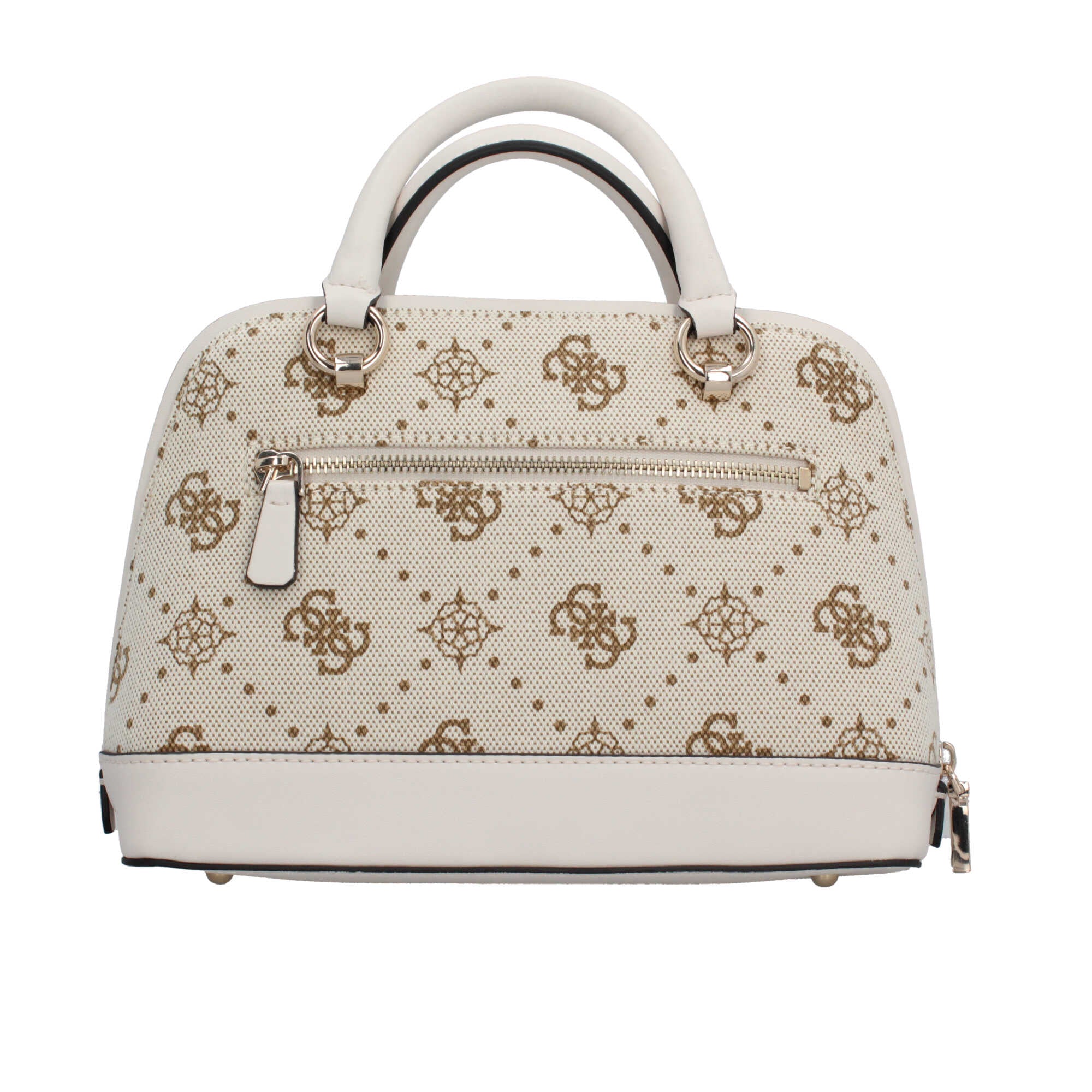 Borsa a mano Guess con finitura fashion e dettagli moderni BEIGE LOGO TU | Giò Fashion