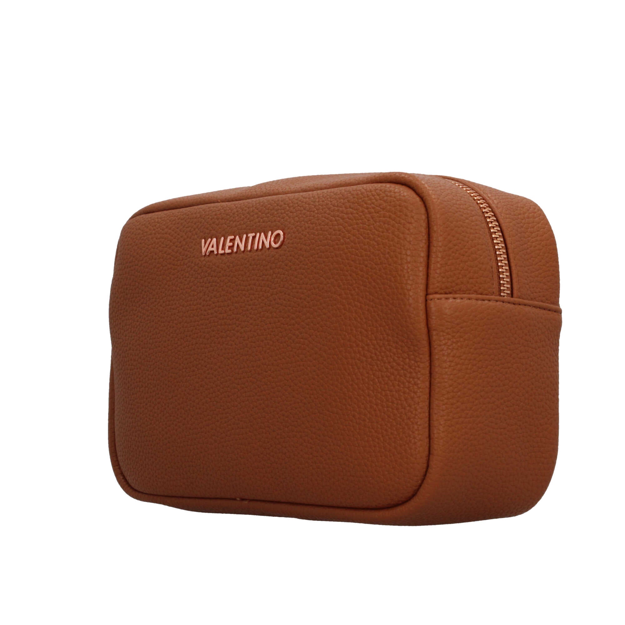 Beauty Case Mario Valentino Nero in Ecopelle con Logo Frontale CUOIO TU | Giò Fashion