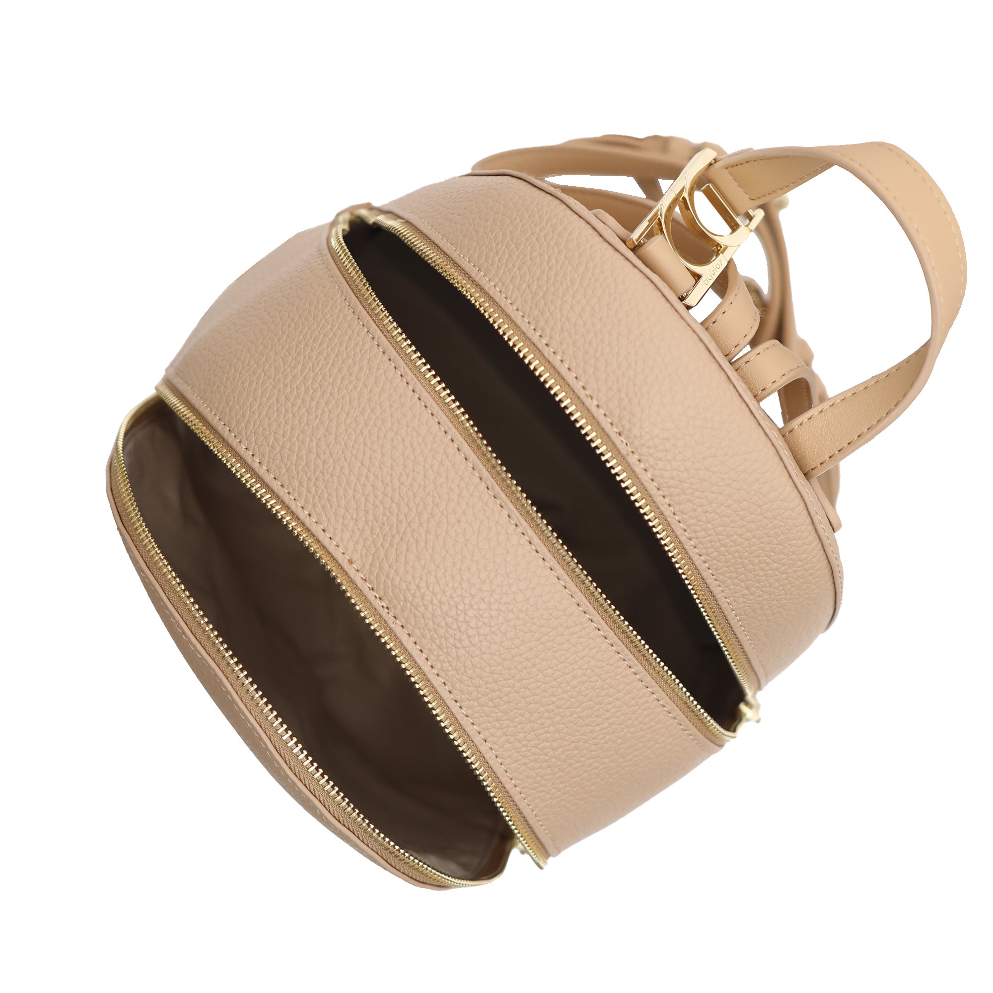 Zaino donna By Byblos compatto ed elegante per uso quotidiano Beige TU | Giò Fashion