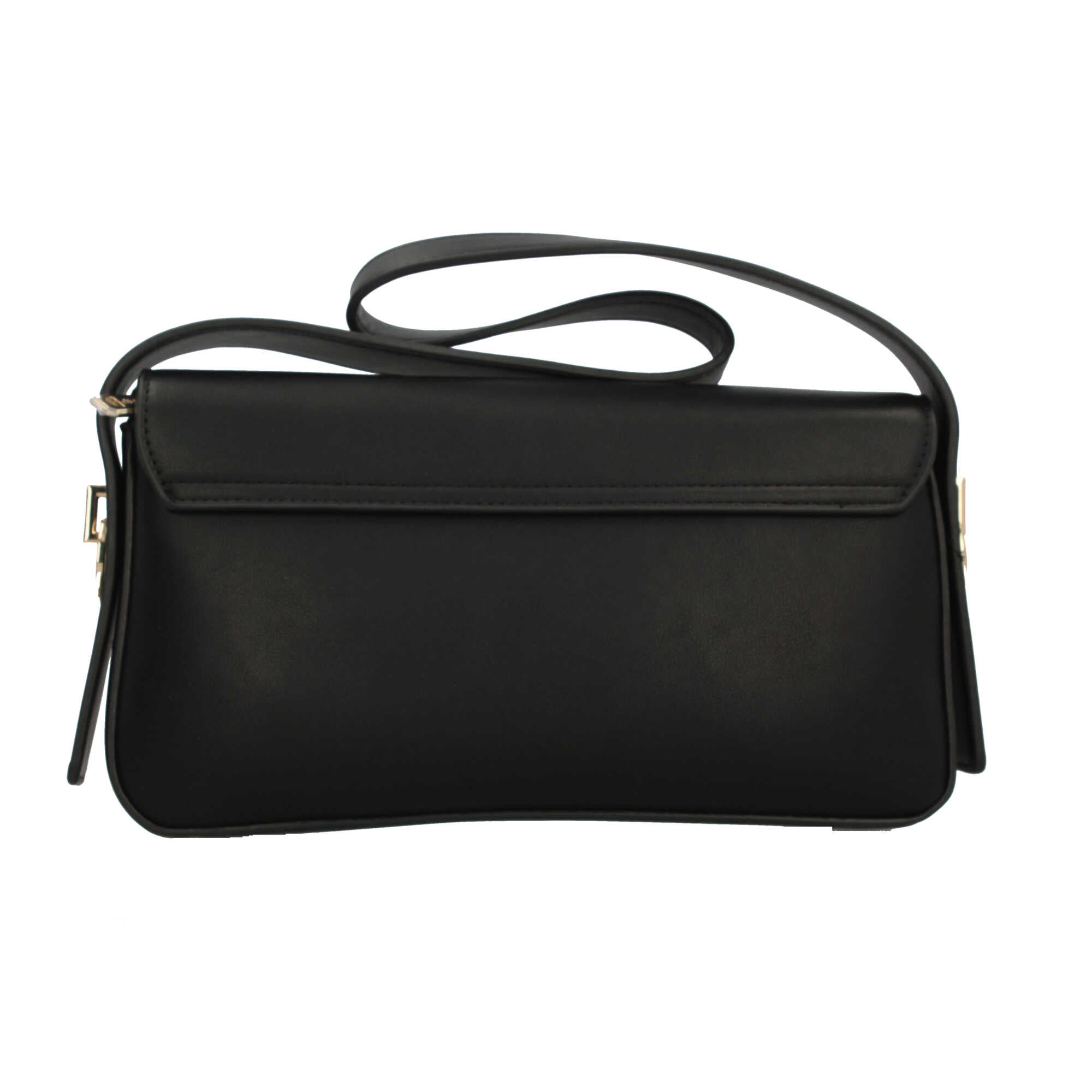 Mario Valentino borsa a spalla donna elegante e strutturata NERO TU | Giò Fashion