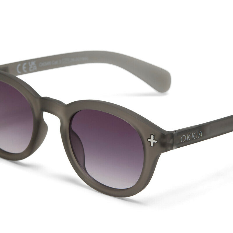 OKKIA Milano Occhiali da Sole Unisex con Lenti Sfumate e Protezione UV400