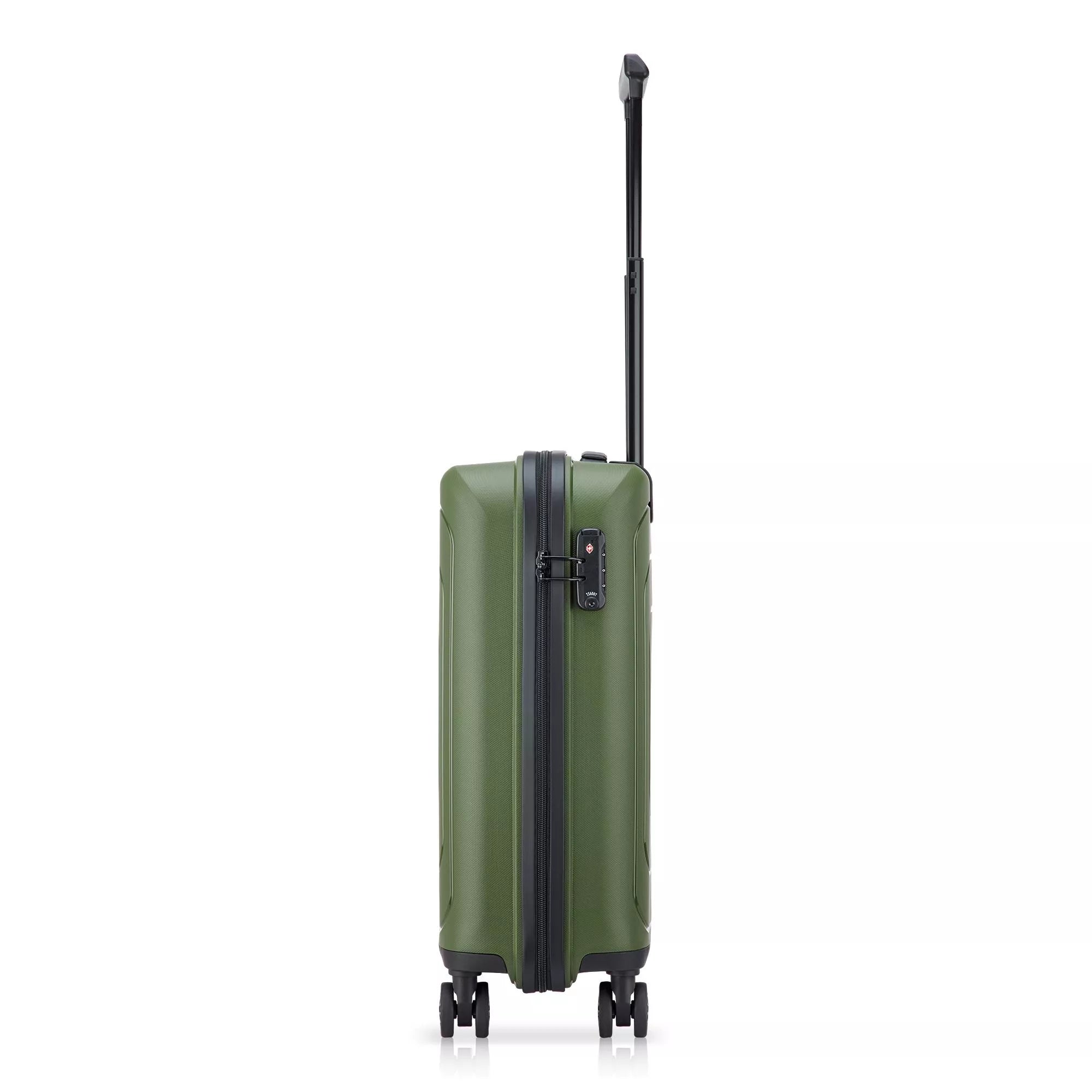 Modo by Roncato Trolley Bagaglio a Mano 4 Ruote Rigido 55x40x20 VERDE TU | Giò Fashion