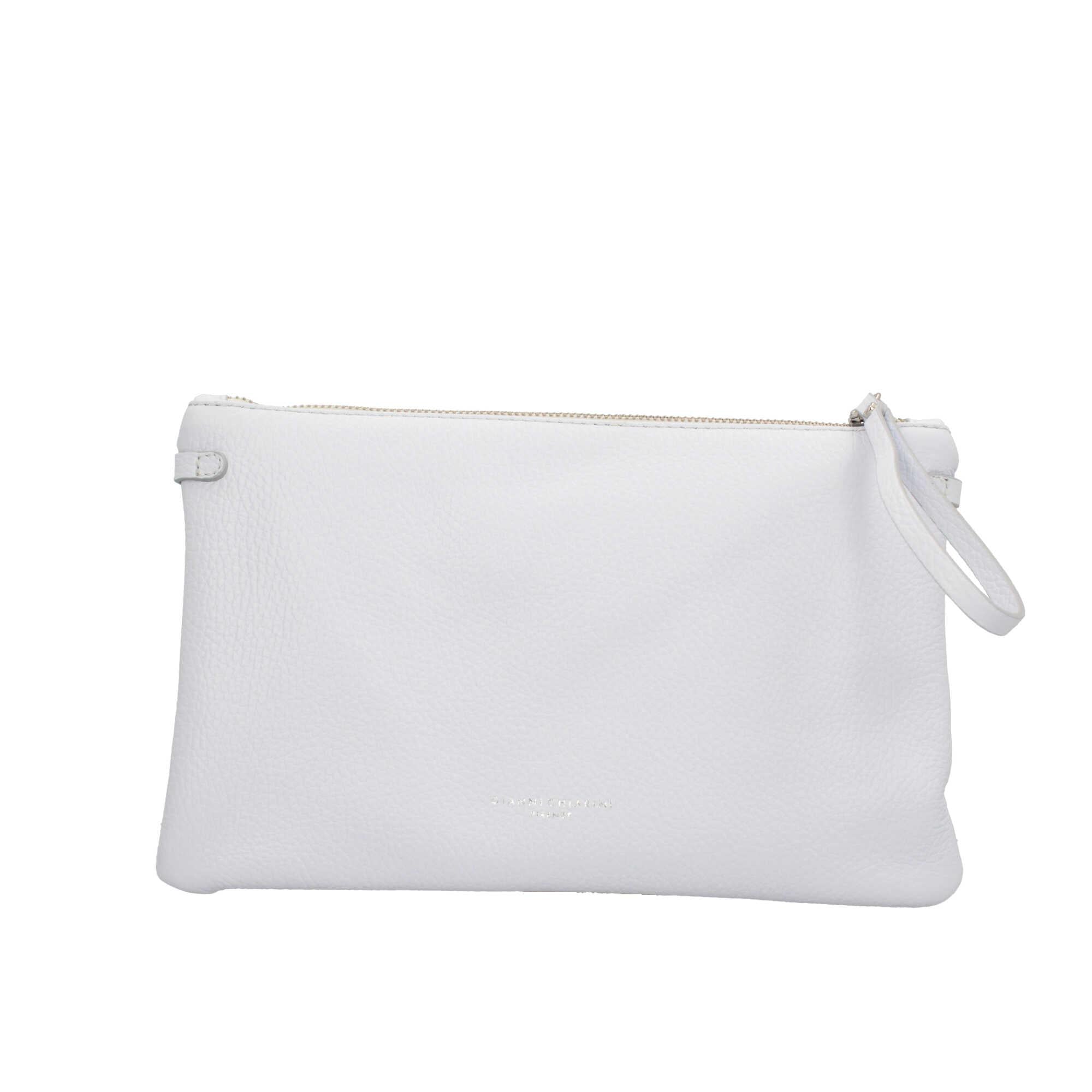 Pochette in pelle con chiusura zip con polsino Gianni Chiarini