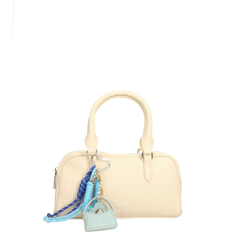 Borsa Vivienne D donna a mano compatta design elegante moderno Bianco TU | Giò Fashion
