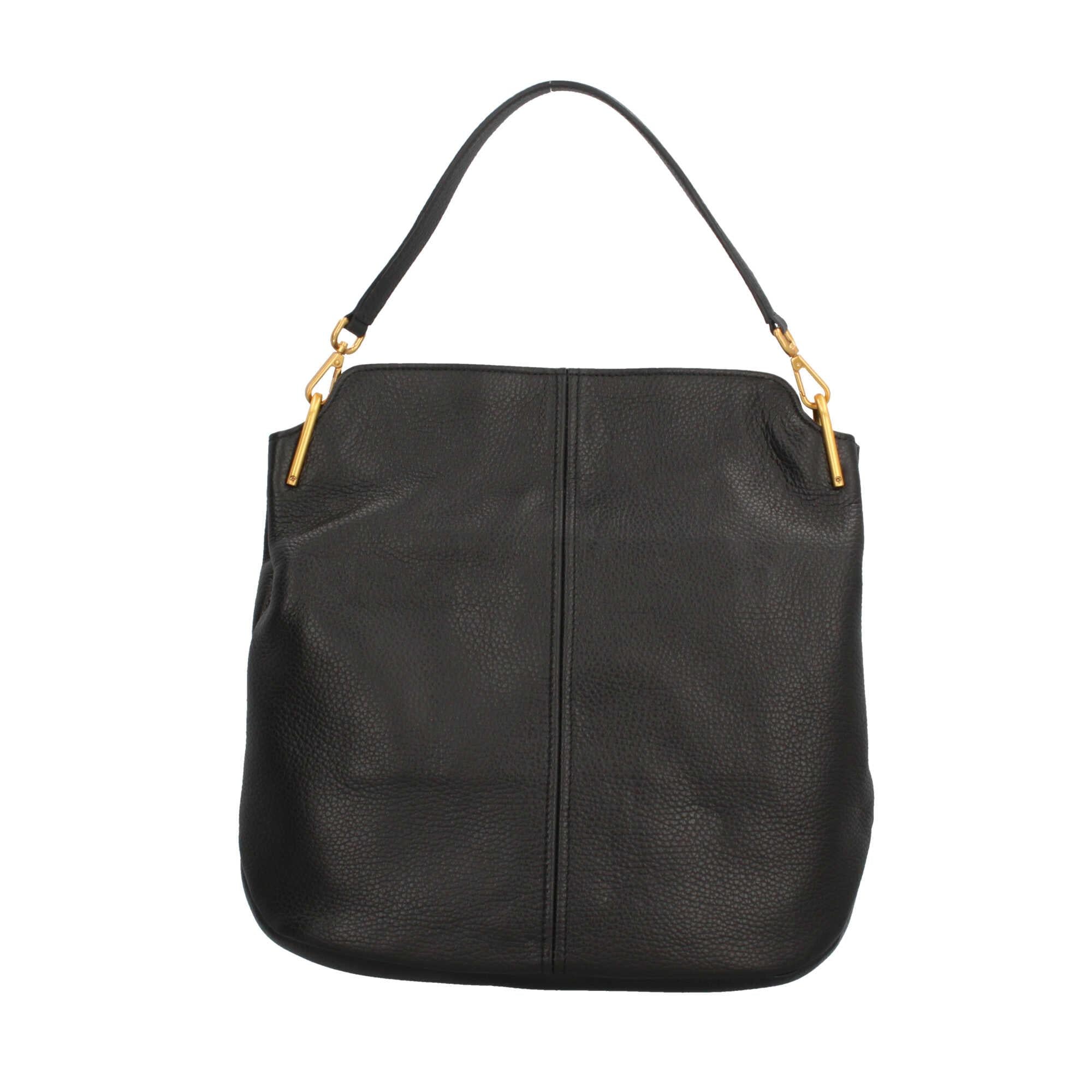 Gianni Chiarini Leila Hobo Bag in Pelle Martellata con Dettagli Luminosi