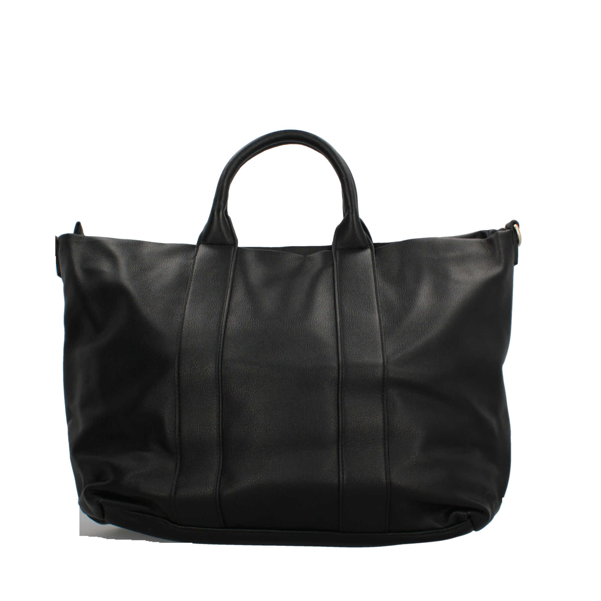 Mario Valentino borsa shopper donna capiente con tracolla NERO TU | Giò Fashion