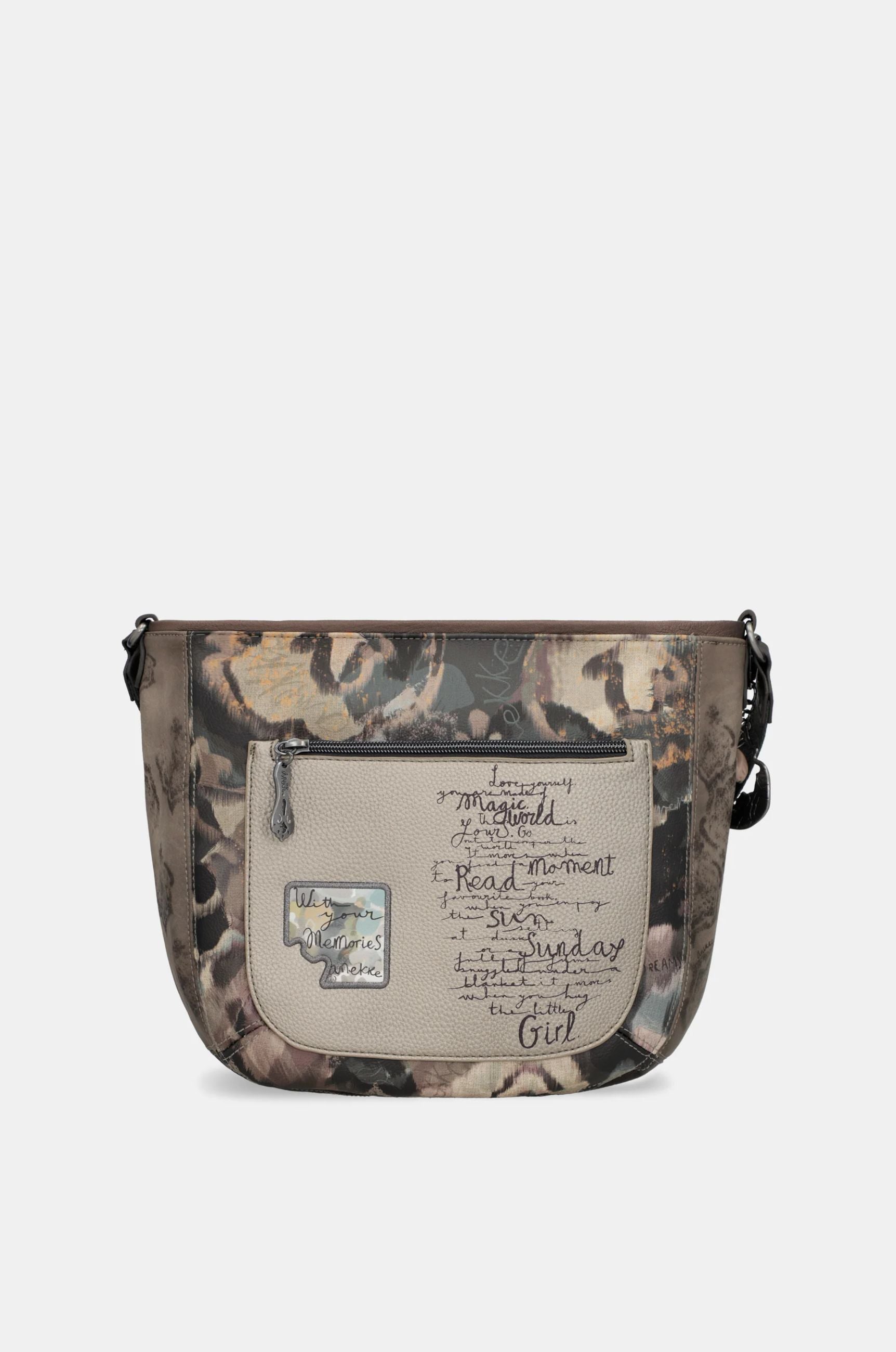 Borsa a tracolla Anekke The World of Dreams grande Beige TU | Giò Fashion