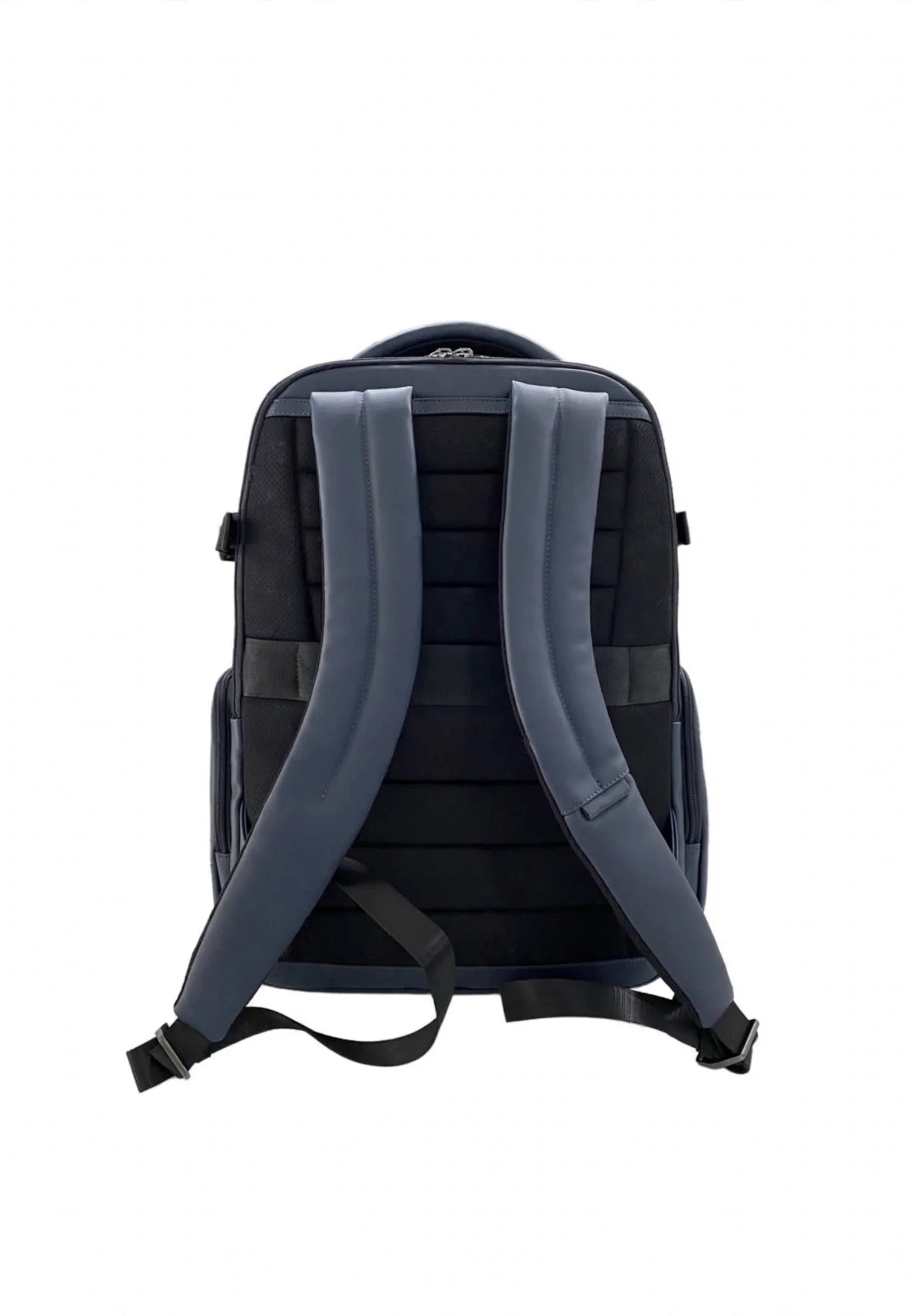 Piquadro Zaino da Viaggio e Lavoro in Tessuto Gommato Idrorepellente Blu