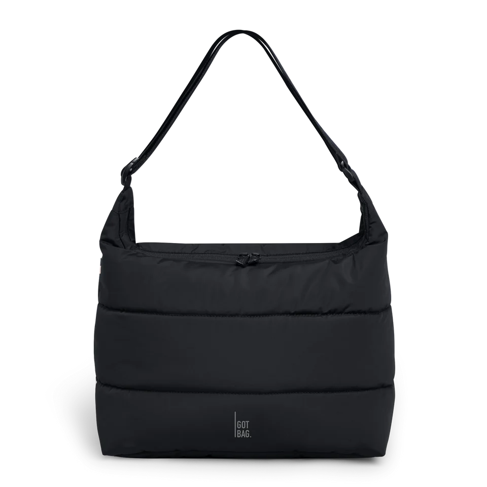GOT BAG Puffer Square Bag Large – Borsa a Spalla Imbottita in Materiale Riciclato
