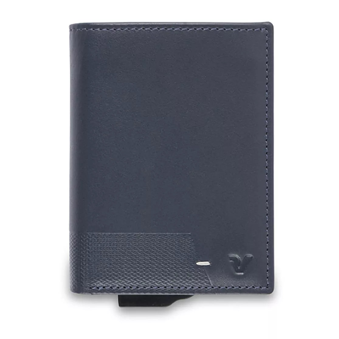 Roncato portafoglio uomo in pelle con protezione RFID e design sottile BLU TU | Giò Fashion