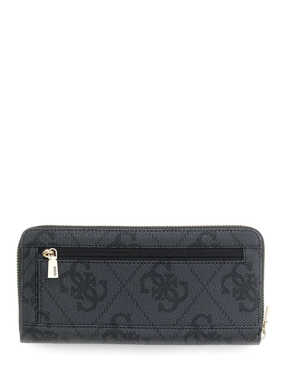 Portafoglio lungo Guess donna logo all over con zip
