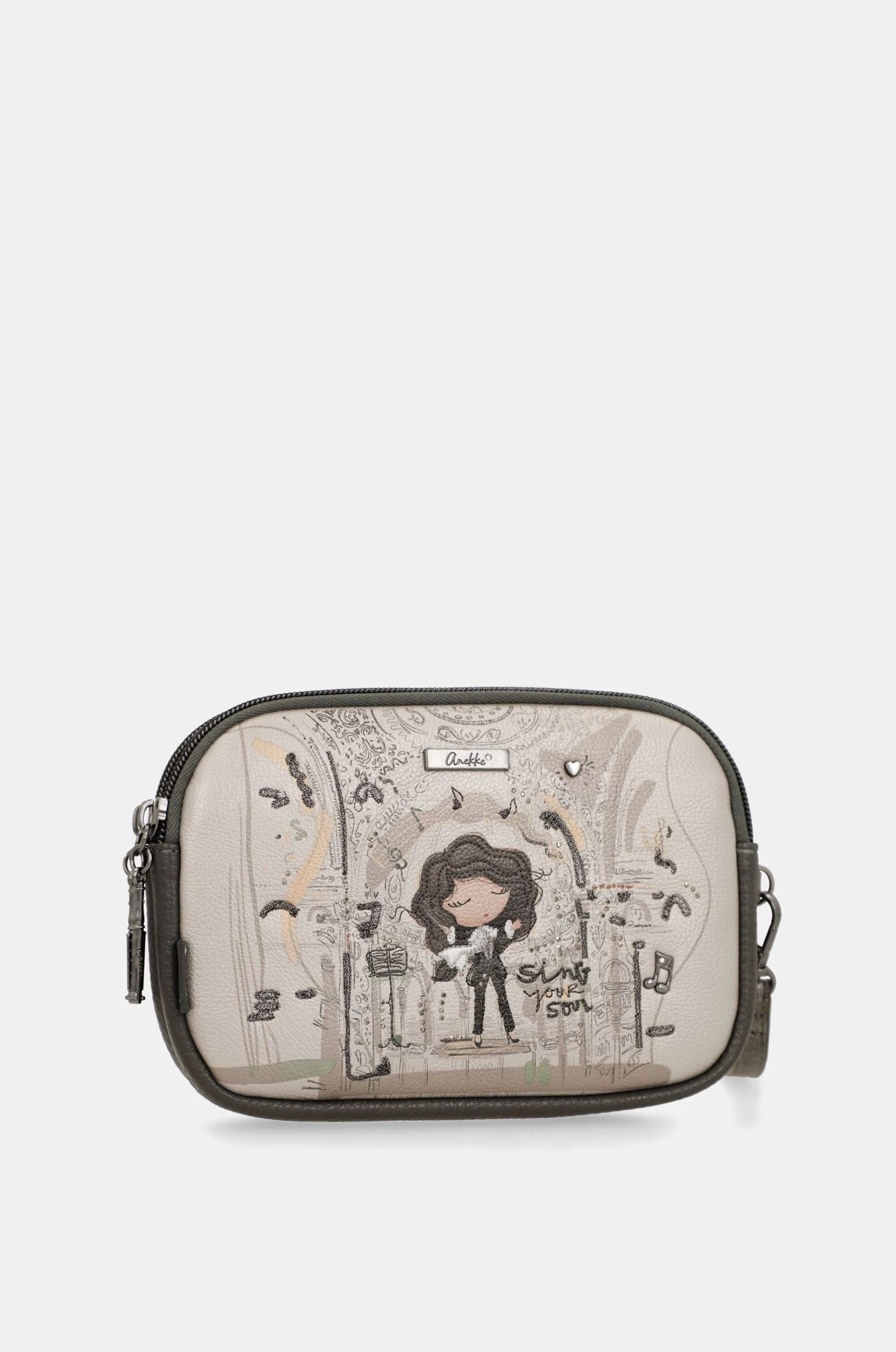 Beauty Case Donna Anekke Multifunzione con 2 Scomparti