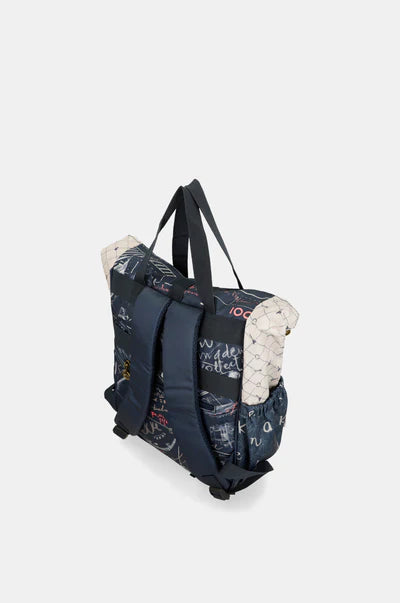 Zaino Anekke con tasca frontale illustrata